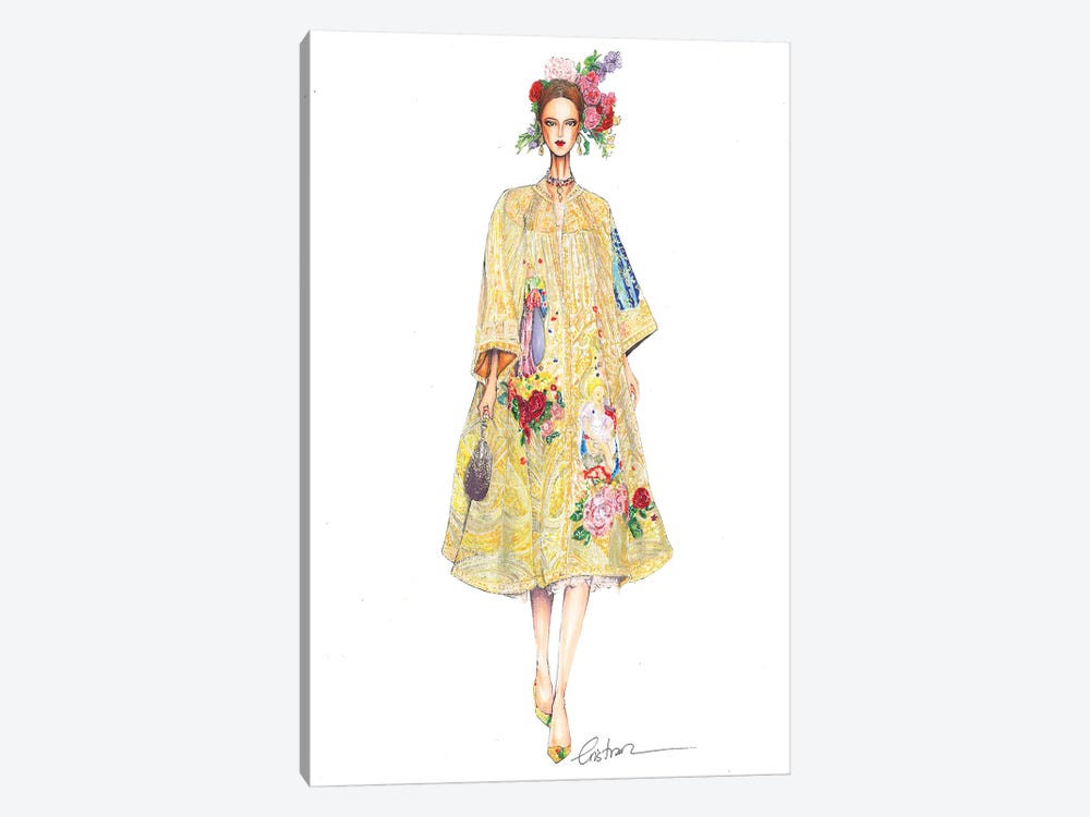 Dolce Gabbana Haute Couture 2016 by Eris Tran 1-piece Canvas Wall Art