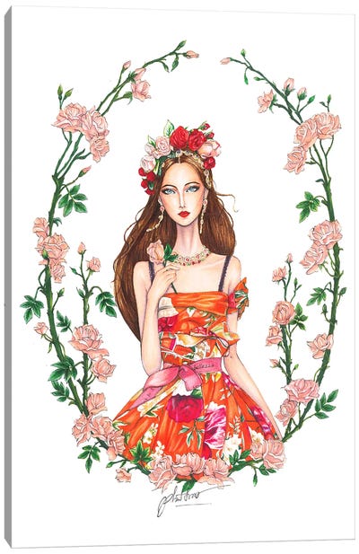 Dolce Gabbana Spring-Summer 2018A Canvas Art Print - Eris Tran