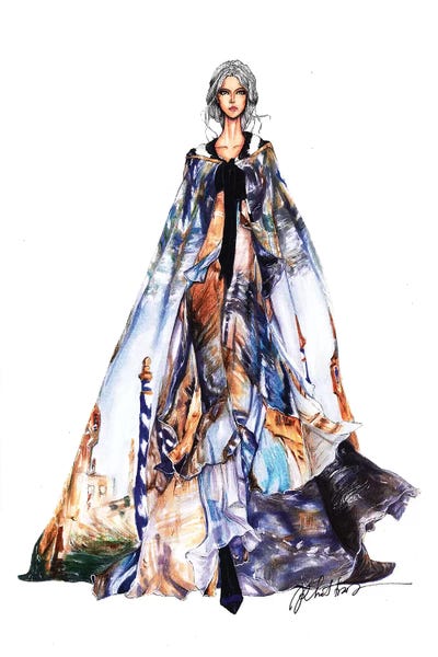 Eris Tran: Alberta Ferretti Fashion Week 2017 by Eris Tran