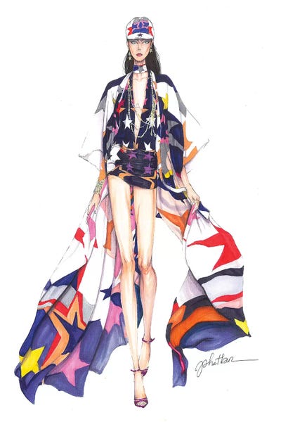 Eris Tran: Elie Saab Spring-Summer 2017 by Eris Tran