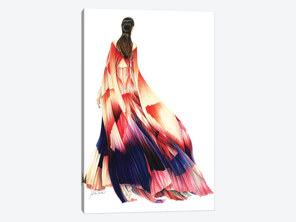 Iris Van Herpen Haute Couture 2019 by Eris Tran 1-piece Canvas Art