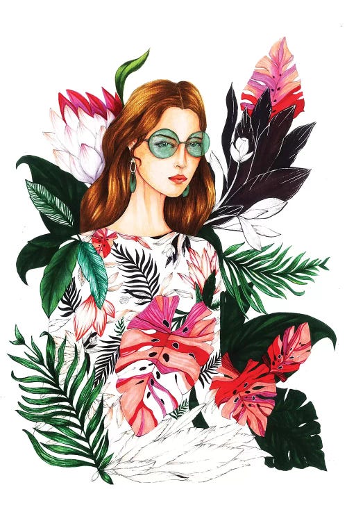 Ivy Moda I by Eris Tran wall art