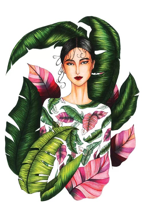 Ivy Moda II by Eris Tran wall art