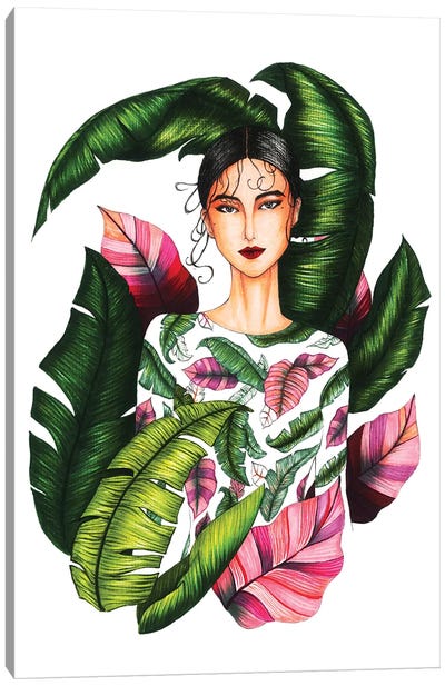 Ivy Moda II Canvas Art Print - Eris Tran