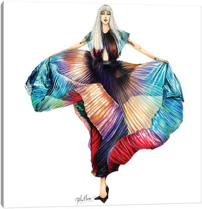 Lady Gaga Canvas Art Print - Eris Tran