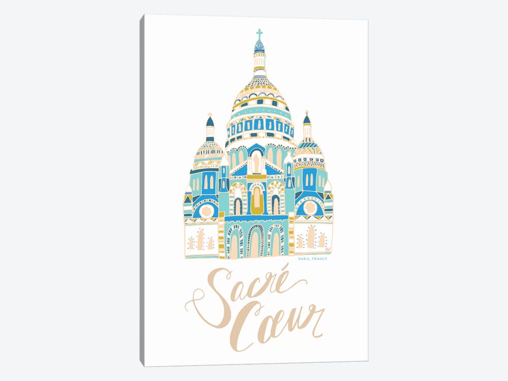 Sacré-Coeur by EttaVee 1-piece Art Print