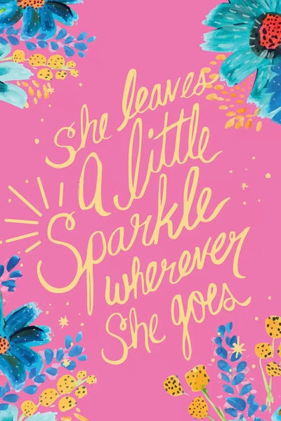 Inspirational Office: Sparkle by EttaVee