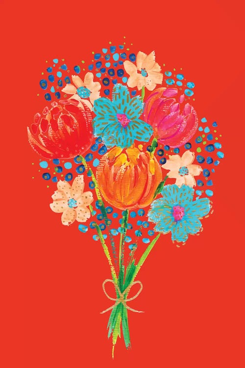 Bouquet VII by EttaVee wall art