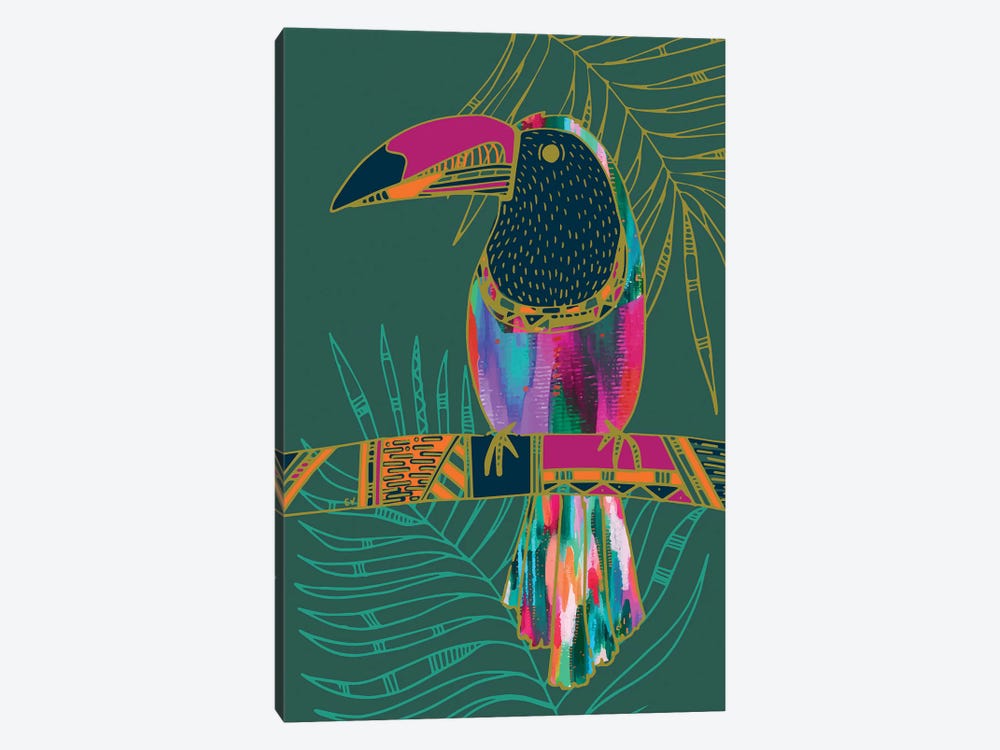 Toucan by EttaVee 1-piece Art Print