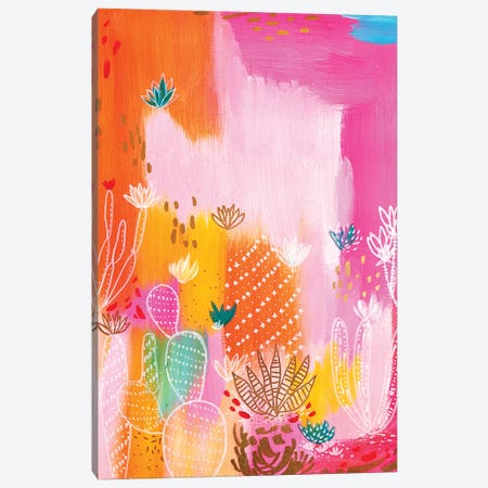 Pink Desert Canvas Print #ETV127} by EttaVee Canvas Print