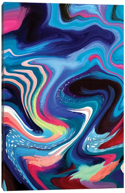 Marble X Canvas Art Print - Psychedelic Dreamscapes