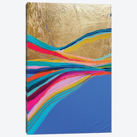 Rainbow Riviera VIII Canvas Print #ETV155} by EttaVee Canvas Art