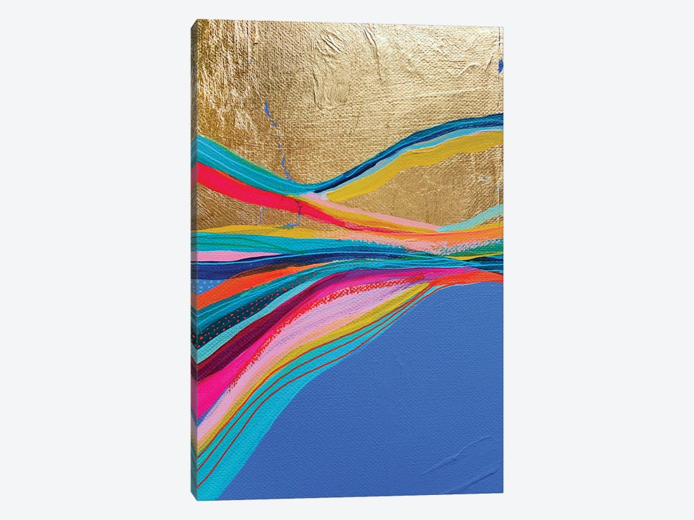 Rainbow Riviera VIII by EttaVee 1-piece Canvas Artwork