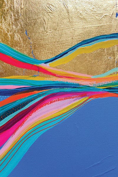 Colorful Abstracts: Rainbow Riviera VIII by EttaVee