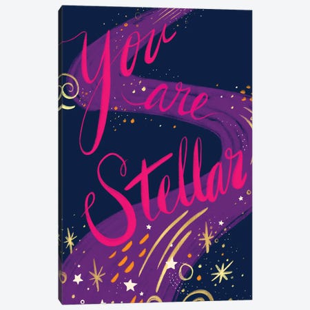 You Are Stellar Canvas Print #ETV161} by ETTAVEE Canvas Art