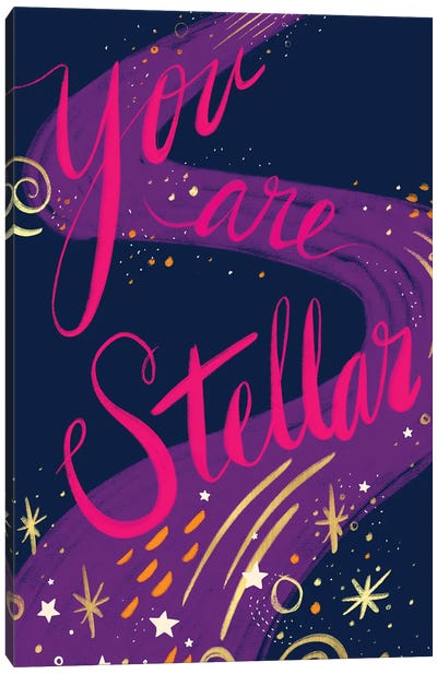 You Are Stellar Canvas Art Print - Pre-K & Kindergarten