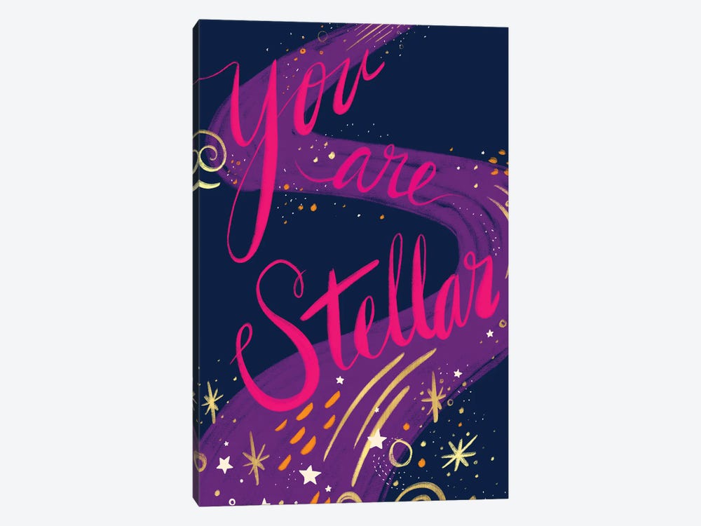 You Are Stellar by EttaVee 1-piece Canvas Print
