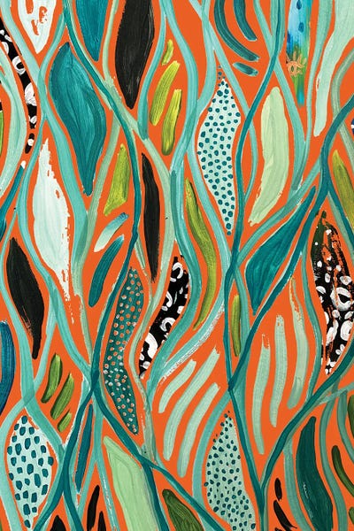 EttaVee: Abstract Print III by EttaVee