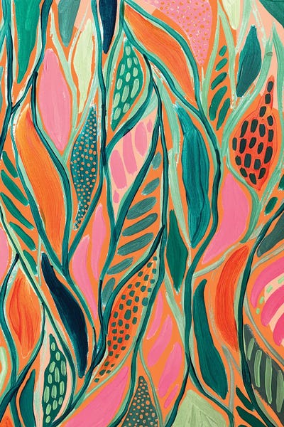 Abstract Print IV by EttaVee framed wall art