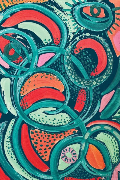 EttaVee: Abstract Print VII by EttaVee