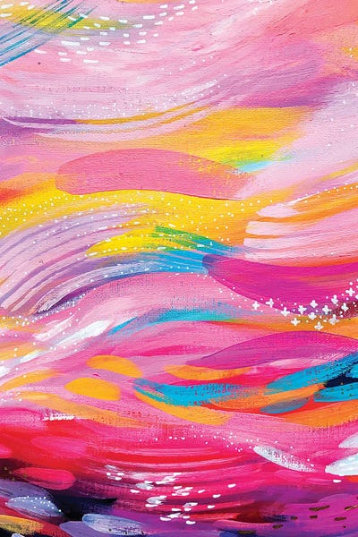 Colorful Abstracts: Brush Strokes LXXVI by EttaVee