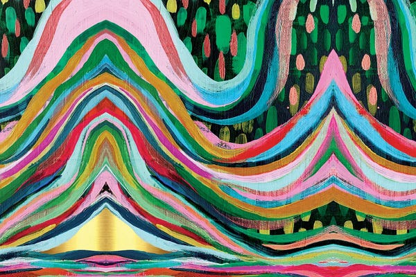 Colorful Abstracts: Brush Strokes LXXXVIII by EttaVee