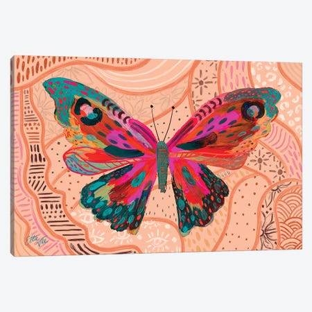 Butterfly VI Canvas Print #ETV196} by EttaVee Canvas Art