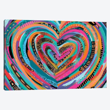 Art Heart II Canvas Print #ETV204} by EttaVee Canvas Artwork