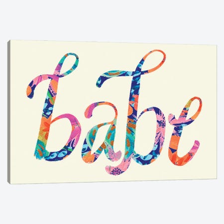 Babe Canvas Print #ETV205} by EttaVee Canvas Artwork