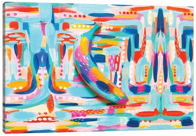 Banana Canvas Art Print - Life in Technicolor