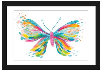 Butterfly VII Paper Art Print - EttaVee