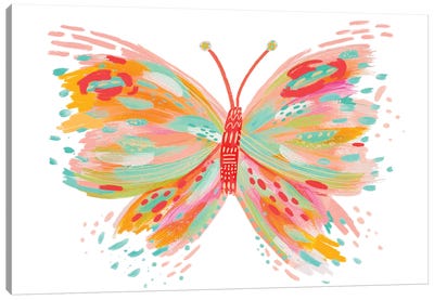 Butterfly X Canvas Art Print - EttaVee