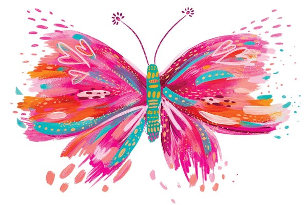 Kids Art Girls: Butterfly XII by EttaVee