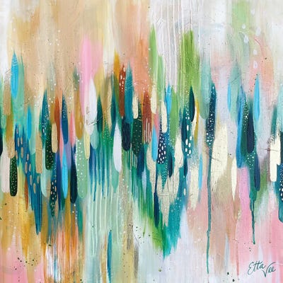 Brushstroke 155 by EttaVee metal wall art