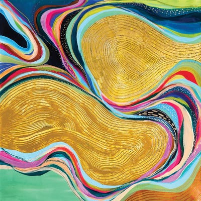 Brushstroke 158 by EttaVee canvas print