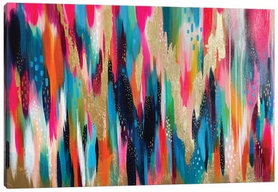 Brushstroke 160 Canvas Art Print - Colorful Abstracts