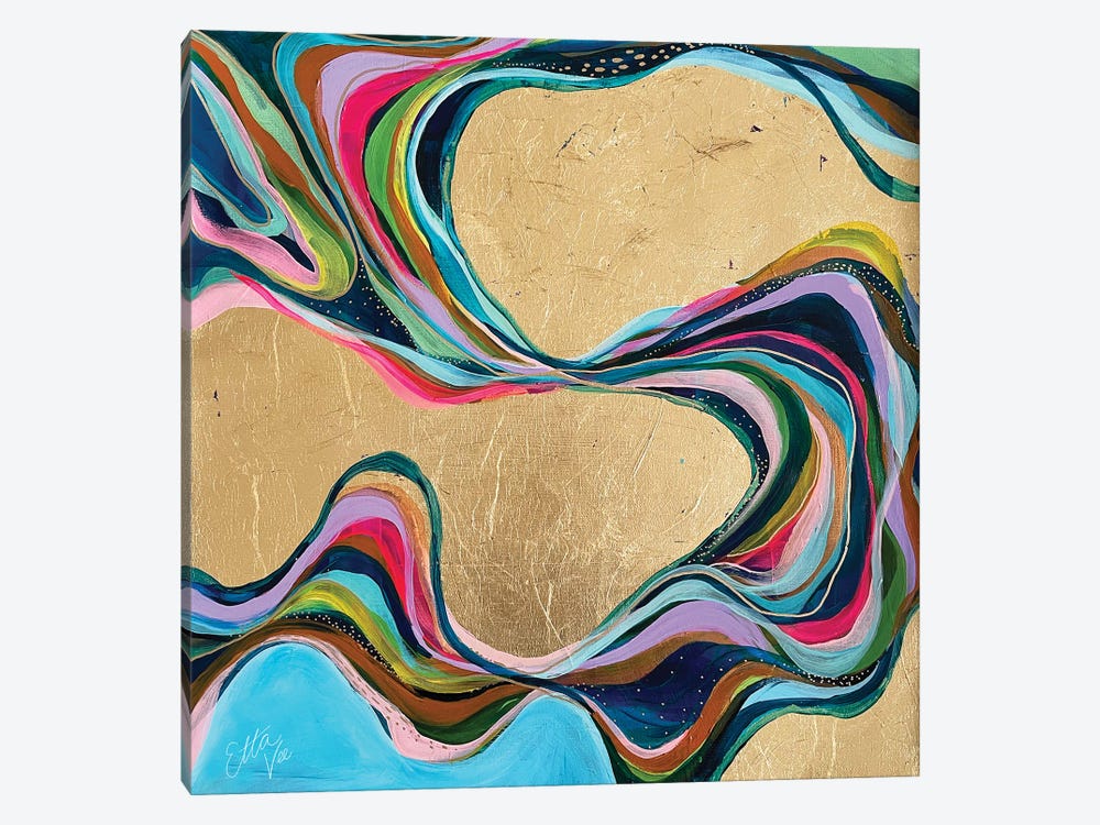 In The Flow I by EttaVee 1-piece Canvas Wall Art