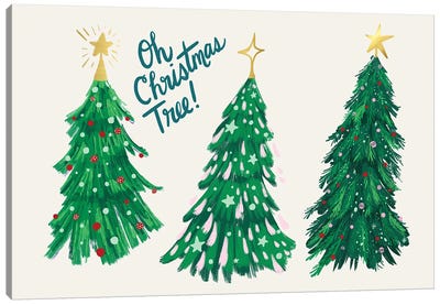 Oh Christmas Tree Canvas Art Print - EttaVee