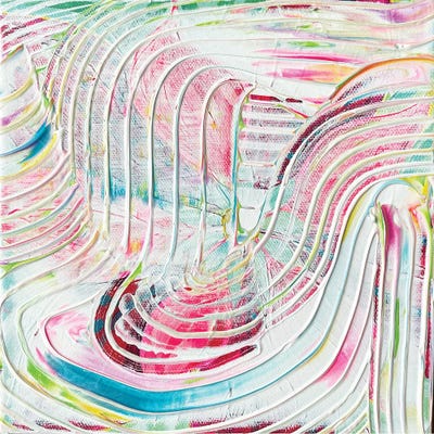 Waves I by EttaVee framed wall art