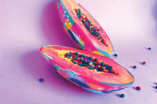 Inspirational Office: Papaya by EttaVee