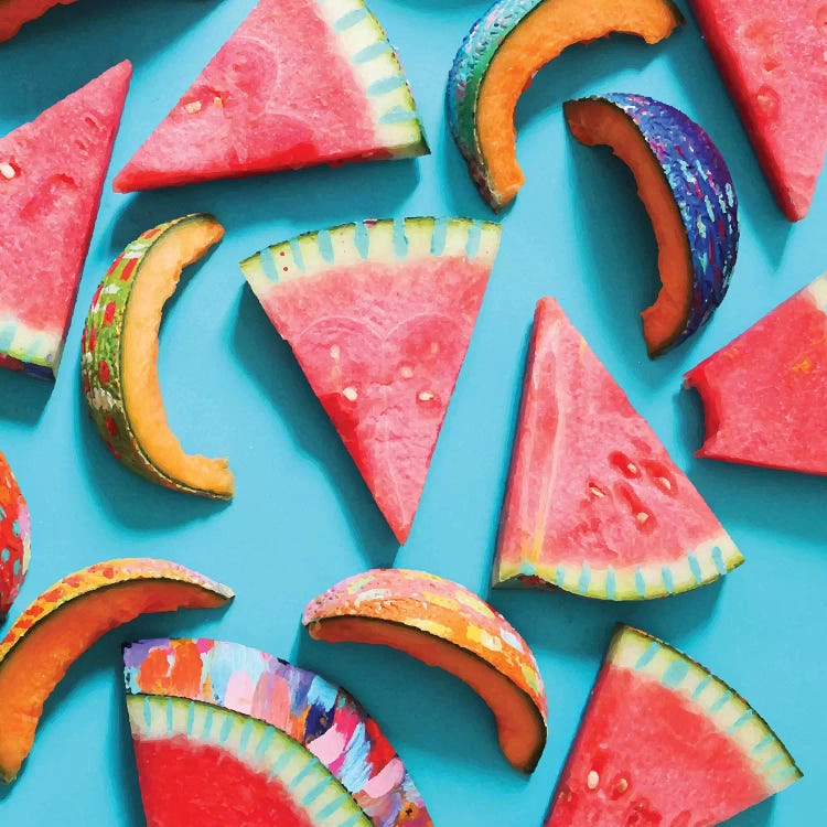 Watermelon & Cantaloupe Slices