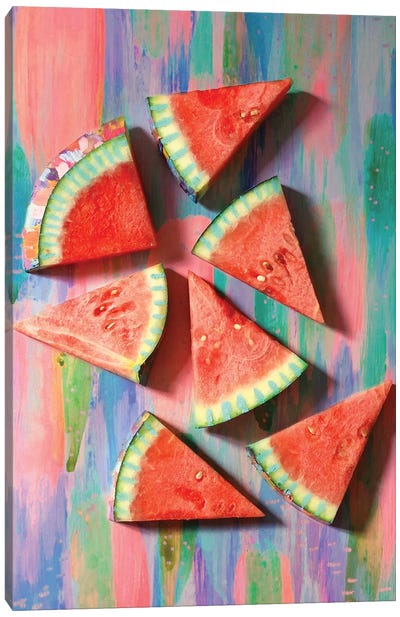 Watermelon I Canvas Art Print - Melon Art