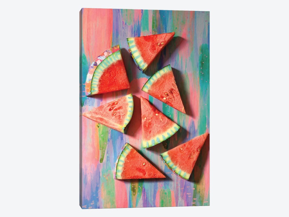Watermelon I by EttaVee 1-piece Canvas Art