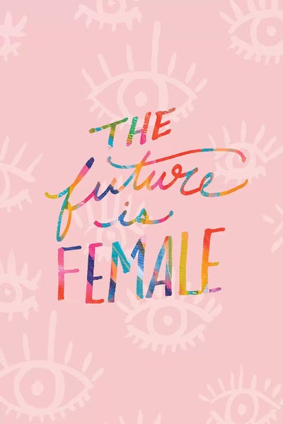 Inspirational Office: Future Is Female by EttaVee