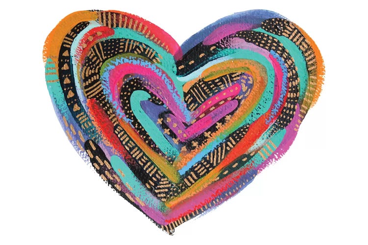 Labyrinth Heart II by EttaVee wall art