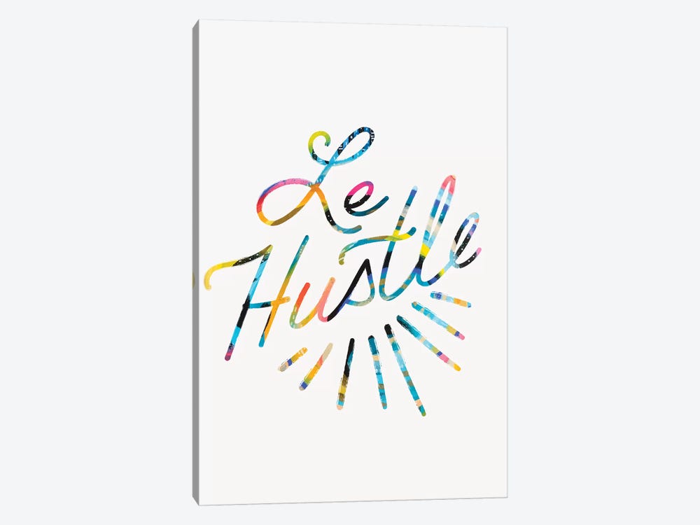 Le Hustle by EttaVee 1-piece Canvas Art Print