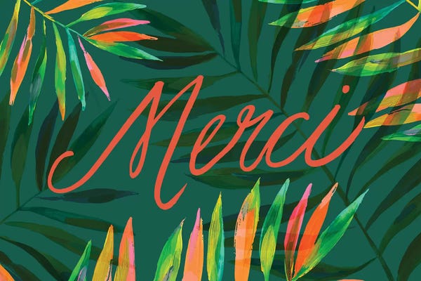 EttaVee: Merci Palms, Green by EttaVee