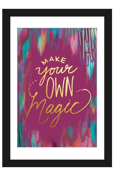 Mystique Make Magic Paper Art Print - EttaVee