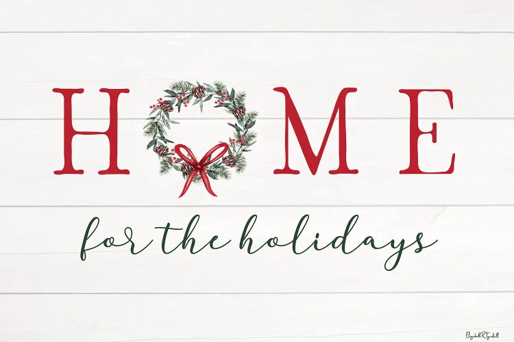 Home For The Holidays by Elizabeth Tyndall canvas print