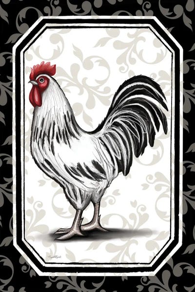 Rooster II by Elizabeth Tyndall art print